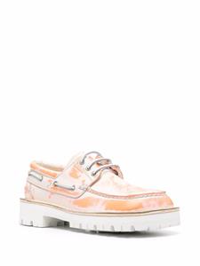 CamperLab Eki loafers met tie-dye print - Oranje