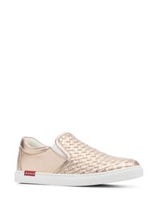 Scarosso Gabriella leren sneakers - Goud