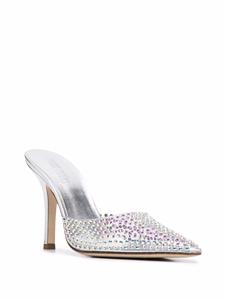 Paris Texas Pumps met studs - Zilver