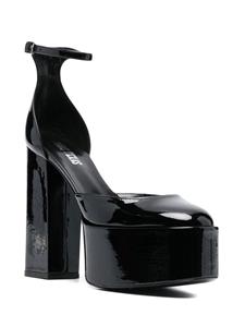 Paris Texas Pumps met plateauzool - Zwart