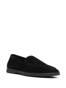 Scarosso Ludovico suède loafers - Zwart