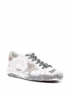 Golden Goose Super-Star Love sneakers met print - Wit