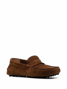 Scarosso Michael suède loafers - Bruin