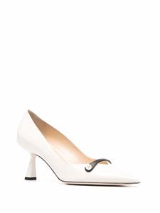 Jimmy Choo Rosalia pumps met puntige neus - Wit