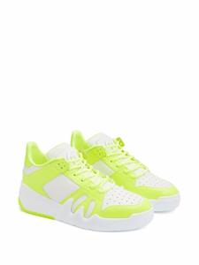 Giuseppe Zanotti Talon satijnen sneakers - Wit