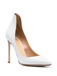 Francesco Russo Pumps met puntige neus - Wit