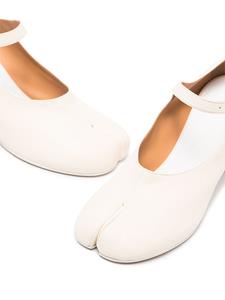 Maison Margiela Tabi pumps met enkelbandje - Wit