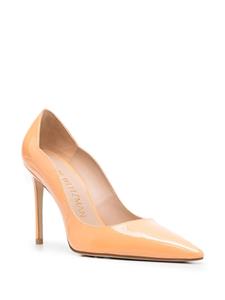 Stuart Weitzman Pumps met lakleer hak - Oranje