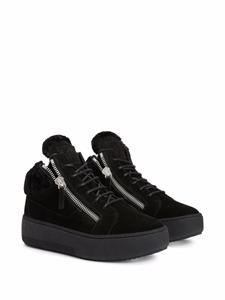 Giuseppe Zanotti Kriss lammy sneakers - Zwart
