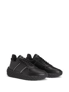 Giuseppe Zanotti Urchin sneakers met textuur - Zwart