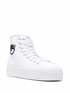 Chiara Ferragni Sneakers met patchdetail - Wit