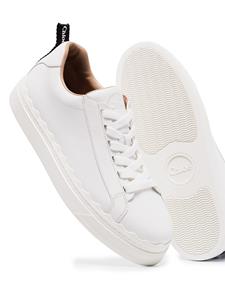 Chloé Lauren low-top sneakers - Wit