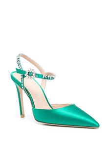 Stuart Weitzman Gemcut pumps met enkelband - Groen