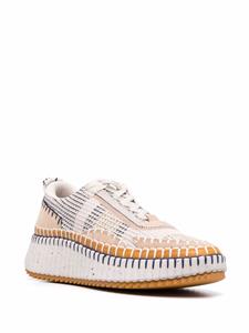 Chloé Sneakers met stiksels - Beige