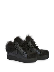 giuseppezanotti Giuseppe Zanotti Marlena Winter mid-top sneakers - Zwart