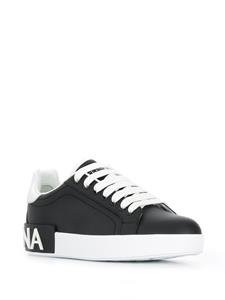 Dolce & Gabbana Portofino low-top sneakers - Zwart