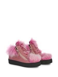 giuseppezanotti Giuseppe Zanotti Marlena Winter mid-top sneakers - Roze