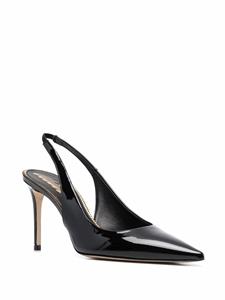 Scarosso Sutton leren pumps - Zwart