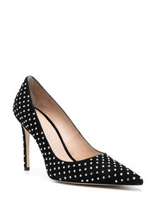 Stuart Weitzman Pumps verfraaid met kristallen - Zwart