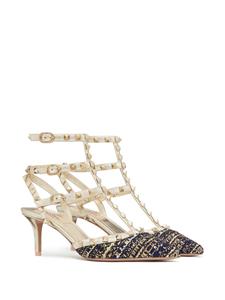 Valentino Rockstud gekooide pumps - Beige