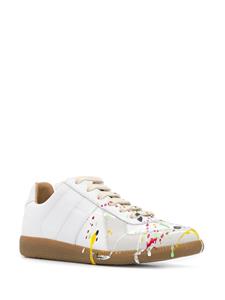 Maison Margiela Sneakers met verfspetter-effect - Wit