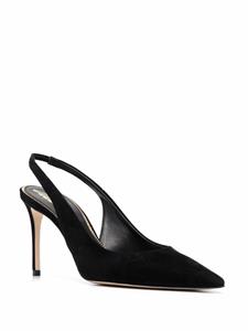 Scarosso Sutton suède pumps - Zwart