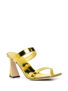 Giuseppe Zanotti Muiltjes met vierkante neus - Geel