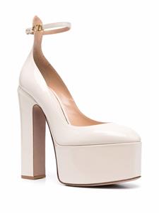 Valentino Tan-Go pumps met plateauzool - Beige