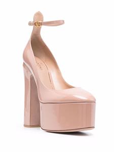 Valentino Tan-Go pumps met plateauzool - Roze