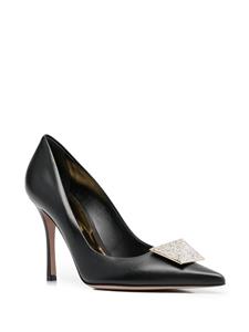 Valentino Pumps verfraaid met kristallen - Zwart
