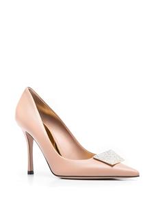 Valentino Pumps verfraaid met kristallen - Roze