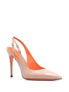 Santoni Audrey gelakte pumps - Roze