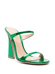 Gianvito Rossi Metallic muiltjes - Groen