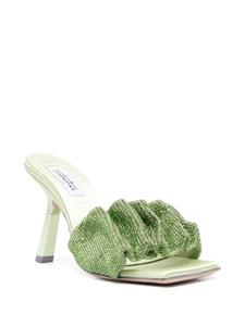 Sebastian Milano Leren sandalen - Groen