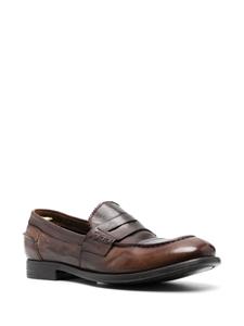 Officine Creative Penny leren loafers - Bruin