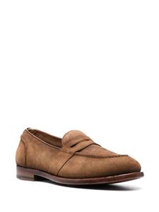 Officine Creative Temple suède loafers - Bruin