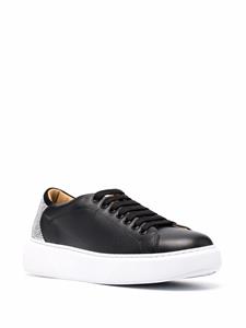 Philipp Plein Leren sneakers - Zwart
