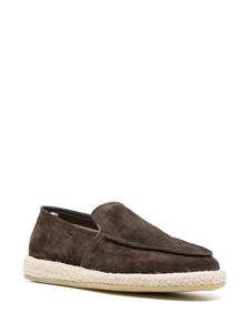 Officine Creative Suède espadrilles - Bruin