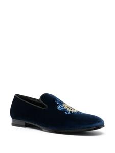 Billionaire Fluwelen loafers - Blauw