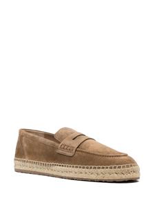 Gianvito Rossi Espadrilles met ronde neus - Bruin