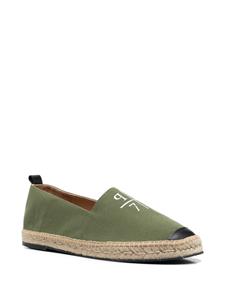 Philipp Plein Espadrilles met logoprint - Groen