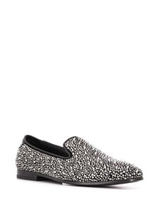 Philipp Plein Loafers met studs - Zilver