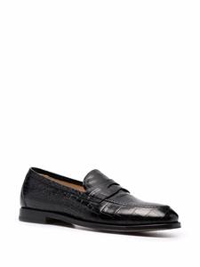 Scarosso Stefano leren loafers - Zwart