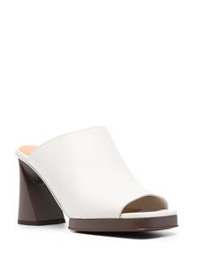 Tod's Muiltjes met bewerkte hak - Beige
