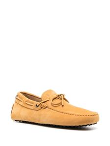 Tod's Gommino loafers met strikdetail - Geel