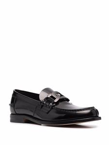 Tod's Loafers met kettingdetail - Zwart