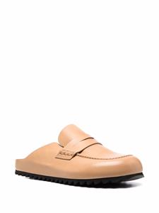 Officine Creative Muiltjes met ronde neus - Beige