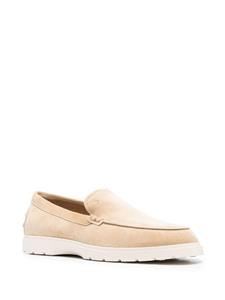 Tod's Loafers met geribbelde zool - Beige