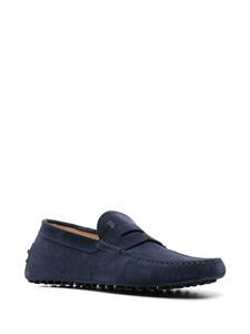 Tod's Gommino loafers met studs - Blauw