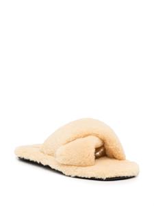 Senso Inka V slippers van imitatiebont - Geel